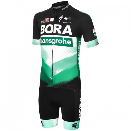 Set Fietsshirt + Korte Koersbroek 2020 Bora-Hansgrohe N001